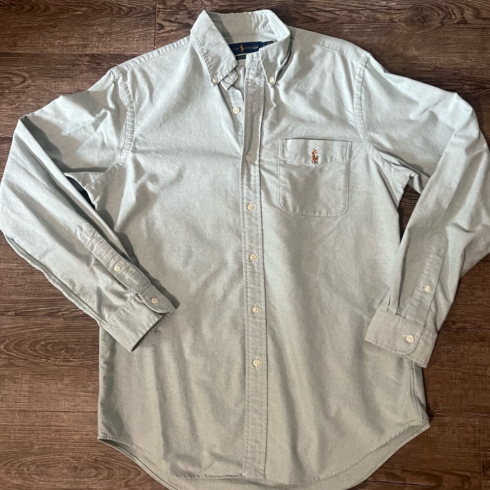 Ralph Lauren Men’s Classic Fit Oxford Shirt with Pocket